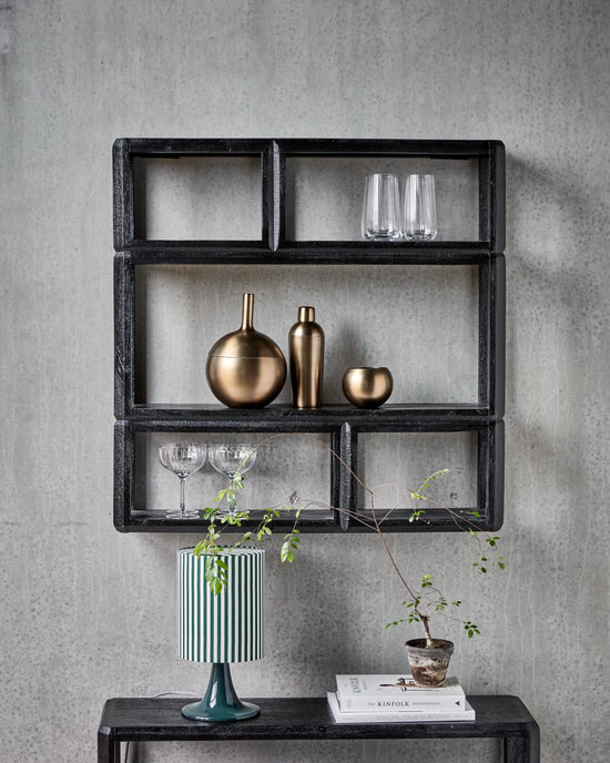 Shelving unit, HDMono, Black