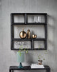 Shelving unit, HDMono, Black