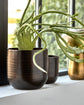 Planter, HDIrene, Antique brown