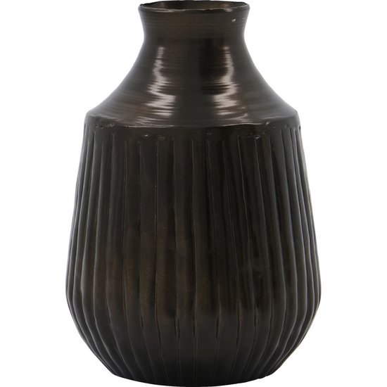 Vase, HDGroove, Antique brown