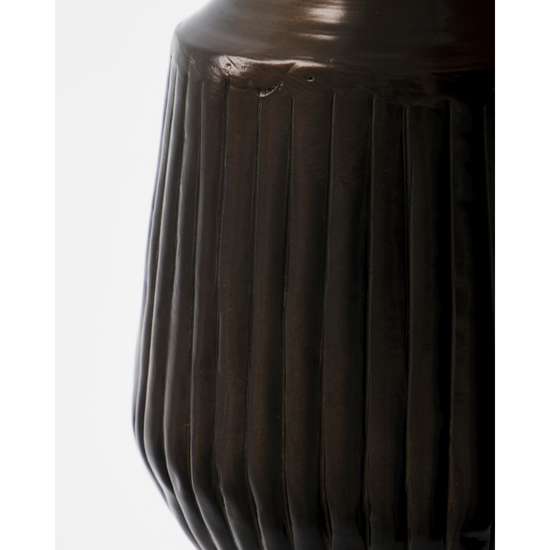 Vase, HDGroove, Antique brown