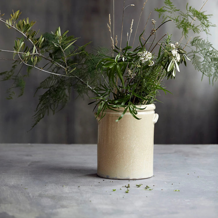 house doctor plant pot Planter, HDPottery M, Sand – Housedoctor.com