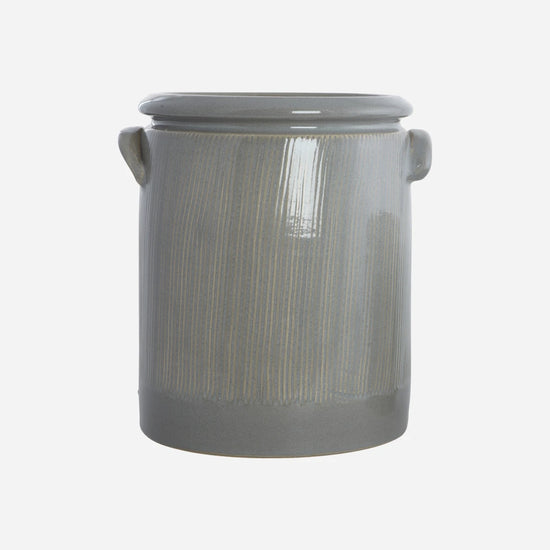 Planter, HDPottery M, Light grey