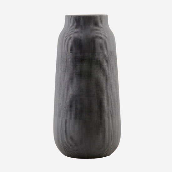 Vase, HDGroove, Black