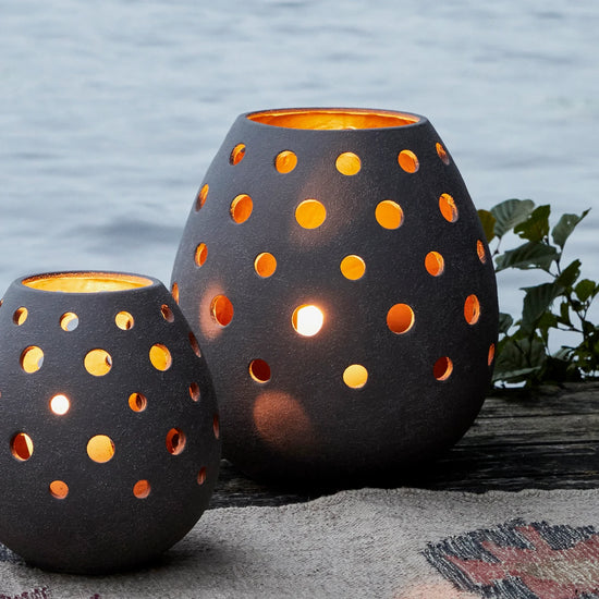 Candle holder, HDArtie, Grey