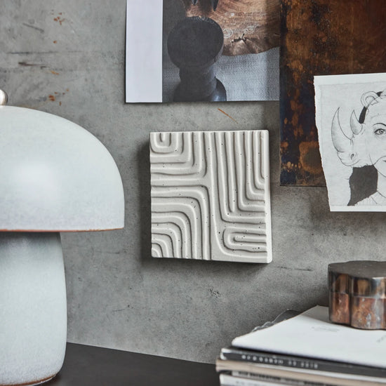 Wall art, HDMaybe, Råhvid