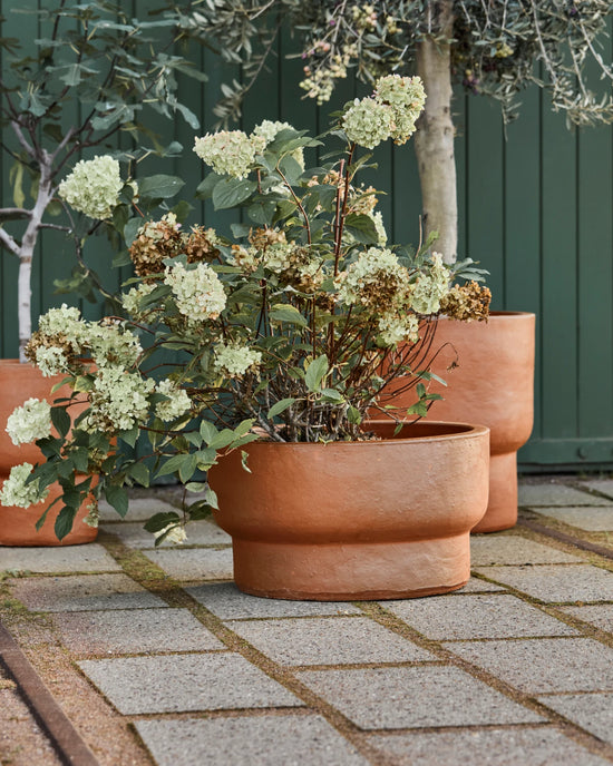 Blumentopf, HDTerra, Antikes Braun