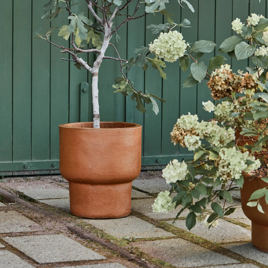 Blumentopf, HDTerra, Antikes Braun