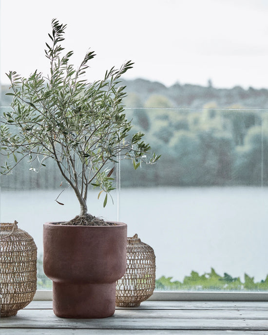 Planter, HDTerra, Antique brown