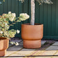 Planter, HDTerra, Antique brown