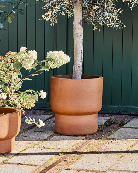 Blumentopf, HDTerra, Antikes Braun