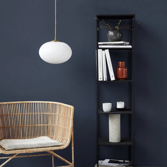Lampe, Opal, Weiß