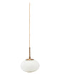 Lampe, Opal, Weiß