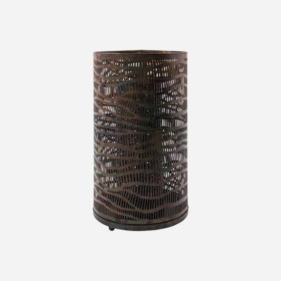 Candle holder, HDErna, Antique brown