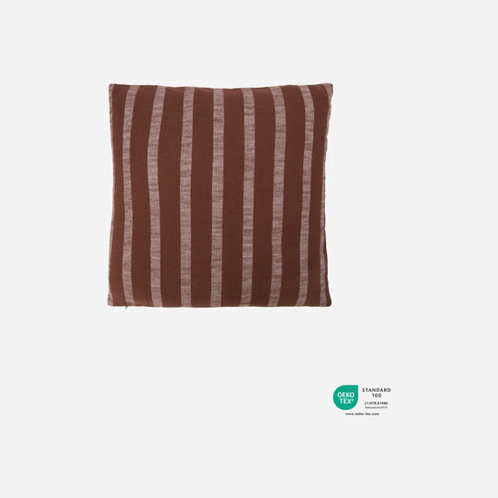 Cushion cover, HDThame, Brown stripe