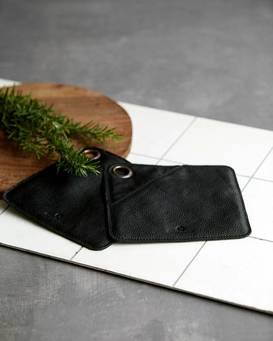 Topflappen, Square, Schwarz
