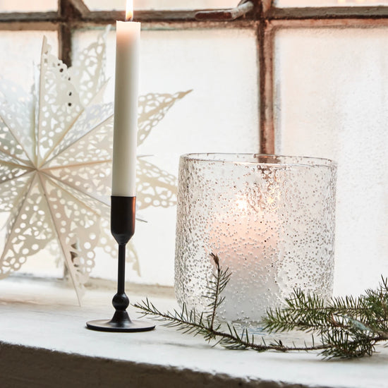 Candle holder, HDFolk, Black