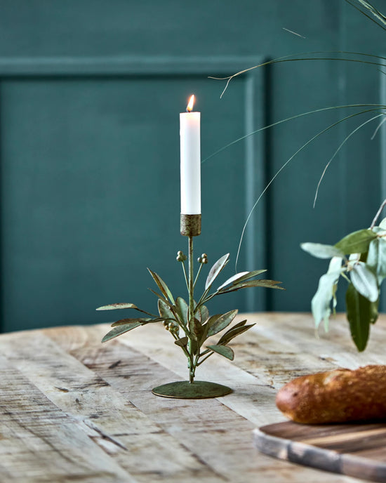 Kerzenständer, HDLeaves, Antikes Grün