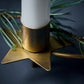 Candle holder, HDStage, Antique brass finish