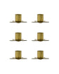 Candle holder, HDStage, Antique brass finish