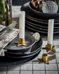 Candle holder, HDStage, Antique brass finish