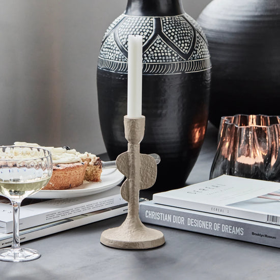 Candle stand, HDDonna, Beige