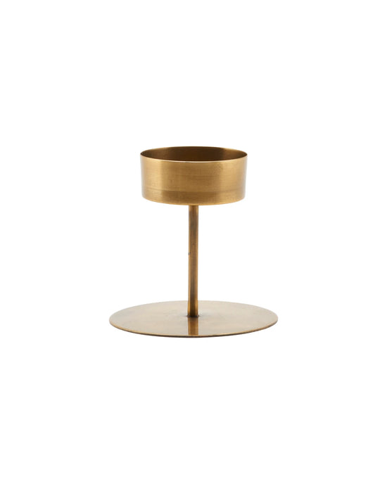 Tealight holder, HDAnit, Antique brass