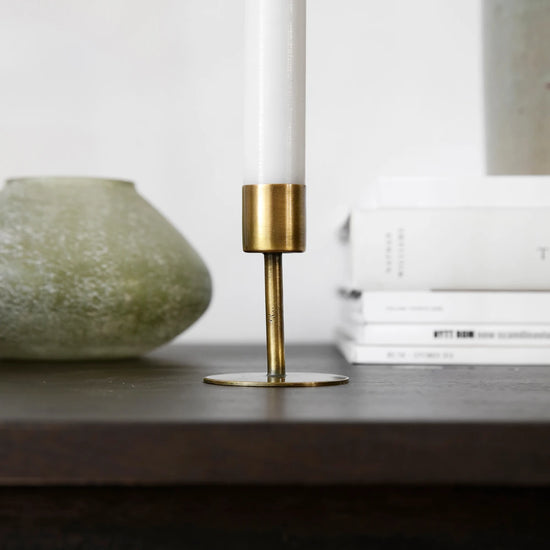 Candle stand, HDAnit, Antique brass
