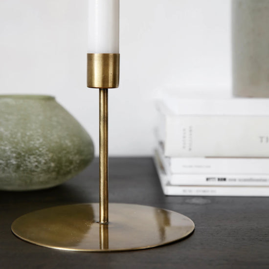 Candle stand, HDAnit, Antique brass
