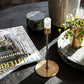 Candle stand, HDAnit, Antique brass