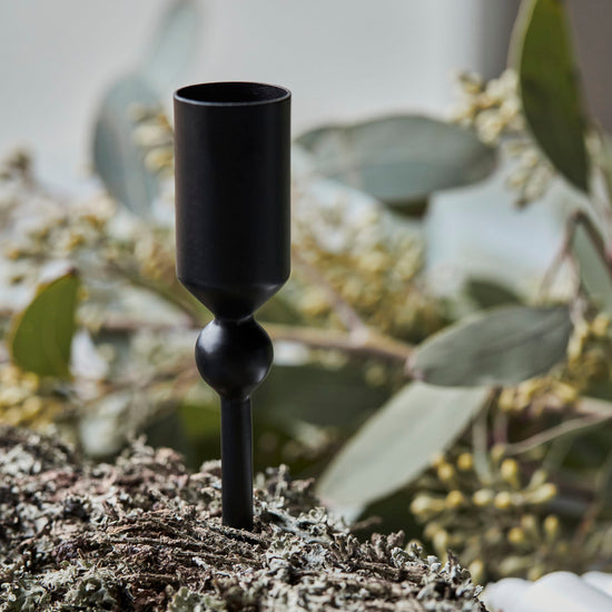 Candle holder, HDFolk, Black