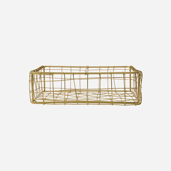 Napkin basket, HDBring, Golden