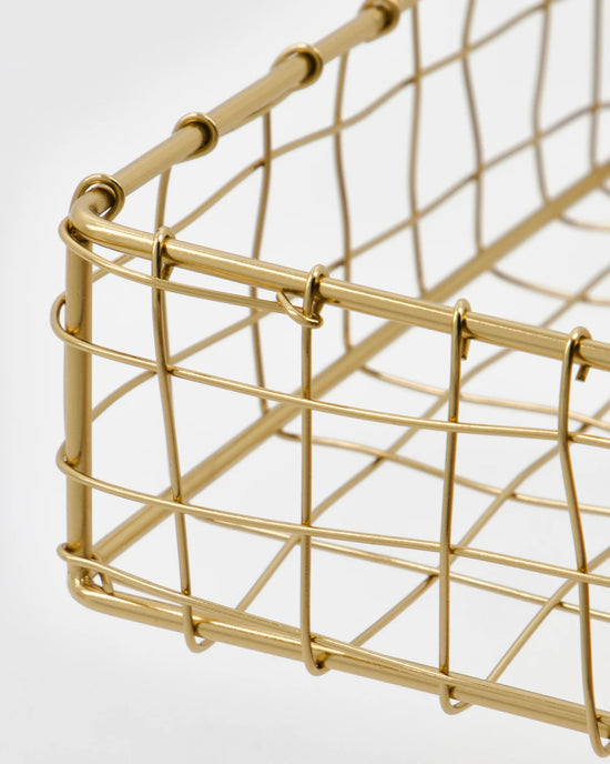 Napkin basket, HDBring, Golden