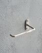 Toilettenpapierhalter, HDWelo, gebürstetes Silber-Finish