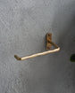 Toilet paper holder, HDWelo, Brushed brass finish