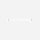 Towel rail, HDWelo, Brushed silver finish