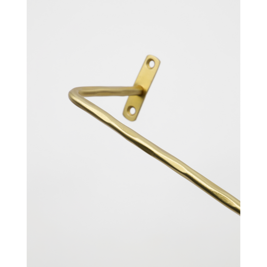 Towel rail, HDWelo, Brushed brass finish