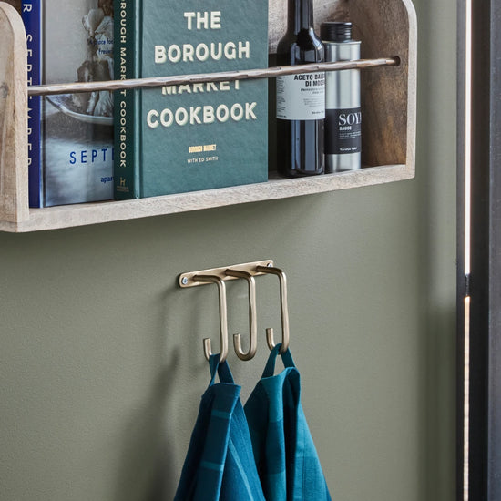 Rack, HDWelo, Mattes Messing-Finish