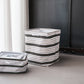 Storage basket, HDStore, Brown stripe
