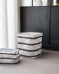 Storage basket, HDStore, Brown stripe