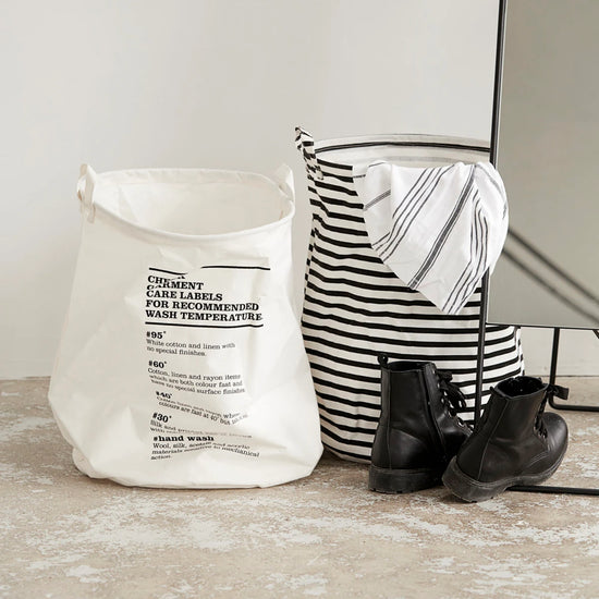Laundry bag, HDWash Instructions, White