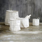 Laundry bag, HDSquares, White;Black