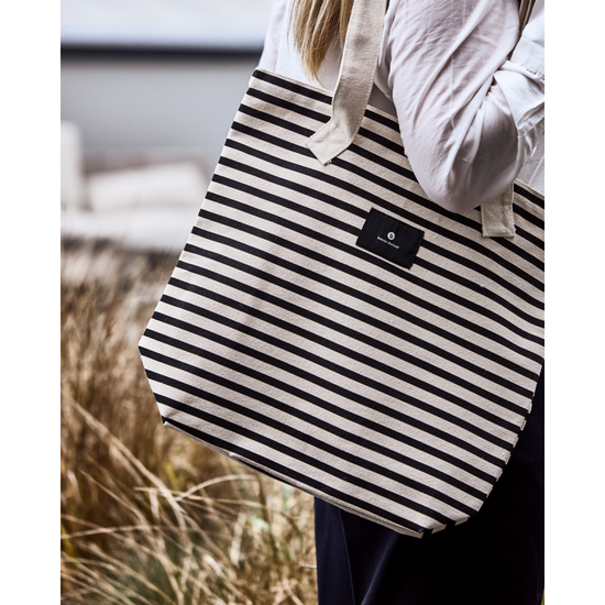 Tote bag, HDCanva, Black;Off-white