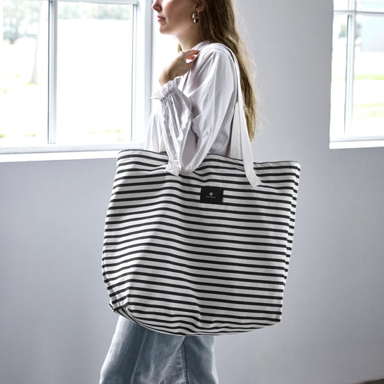 Tasche, HDCanva, Schwarz;Off-White