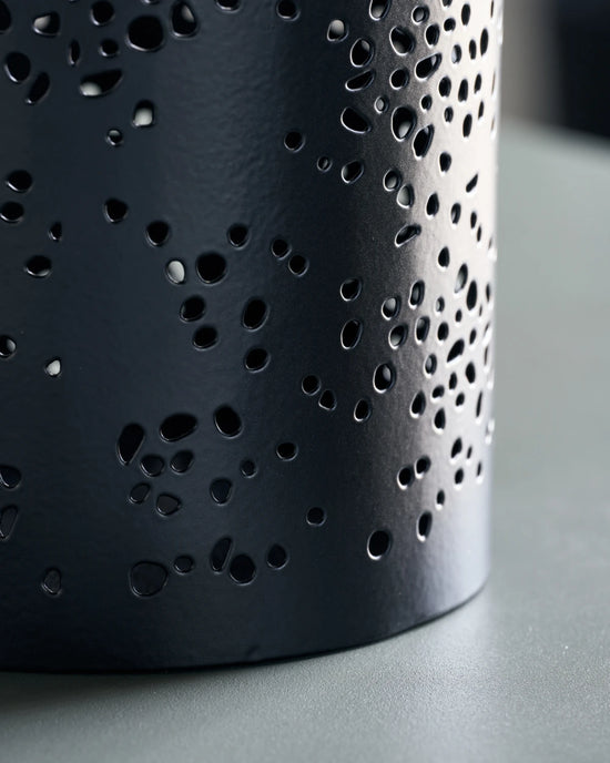 Tealight holder, HDRando, Black