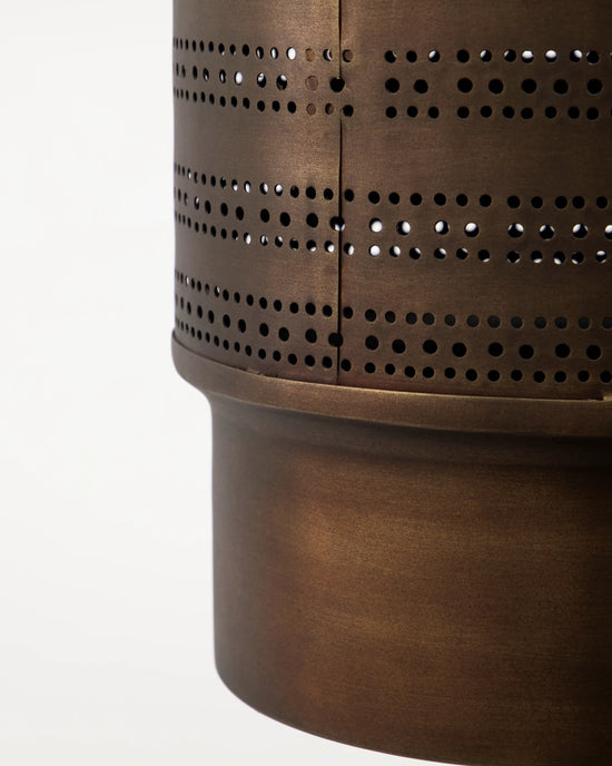 Candle holder, HDMesu, Antique brown