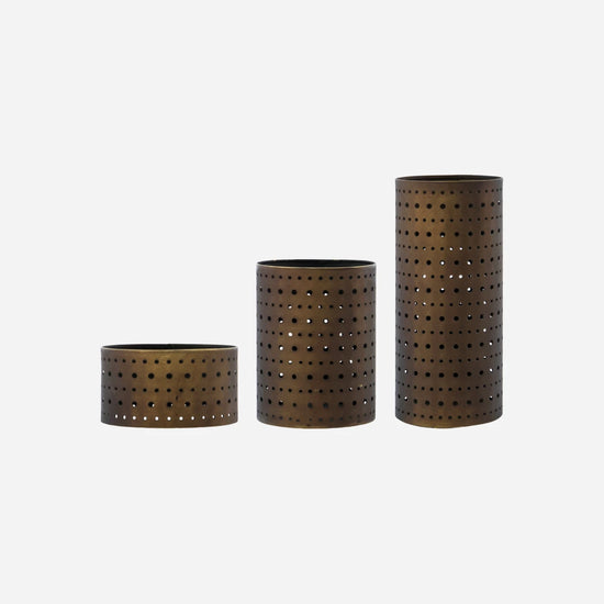 Storage, HDPefa, Antique brass finish