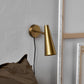 Wandleuchte, Precise, Messing