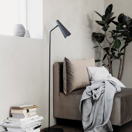 Stehlampe, Precise, Mattschwarz
