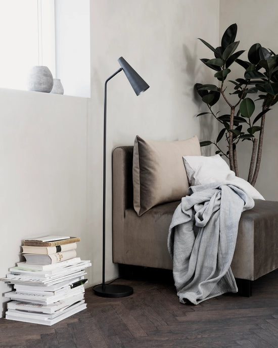 Floor lamp, HDPrecise, Matte black